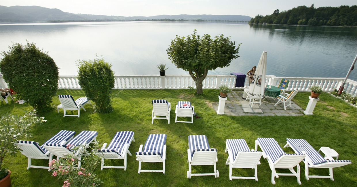 Liegewiese am Kochelsee