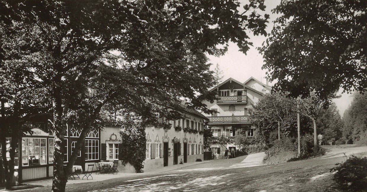 Historische Aufnahme vom Grauen Bären