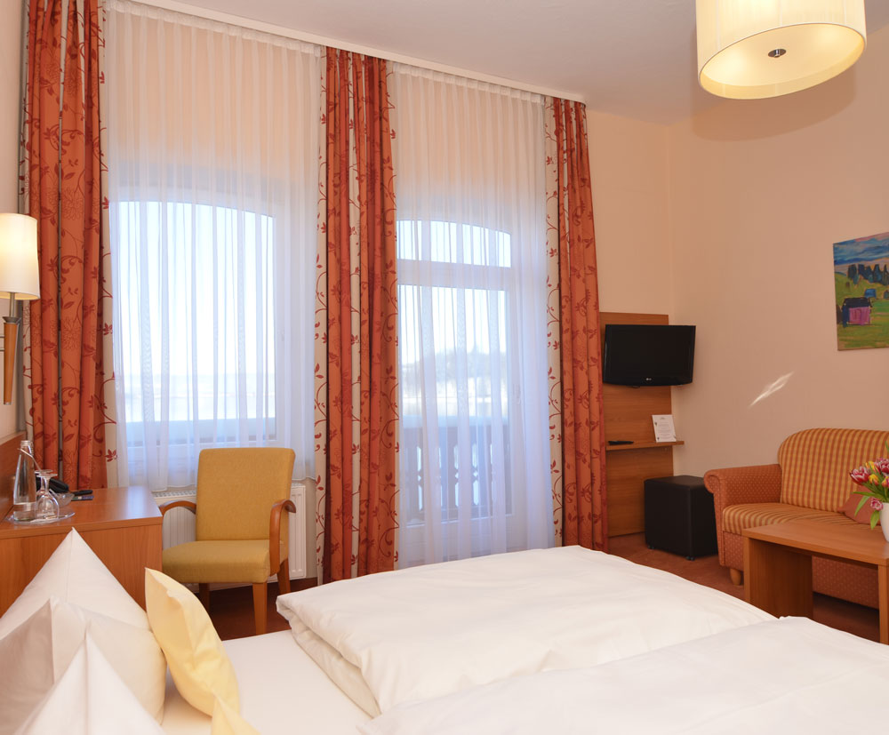 Seehotel Grauer Bär, Doppelzimmer Seeseite Komfort