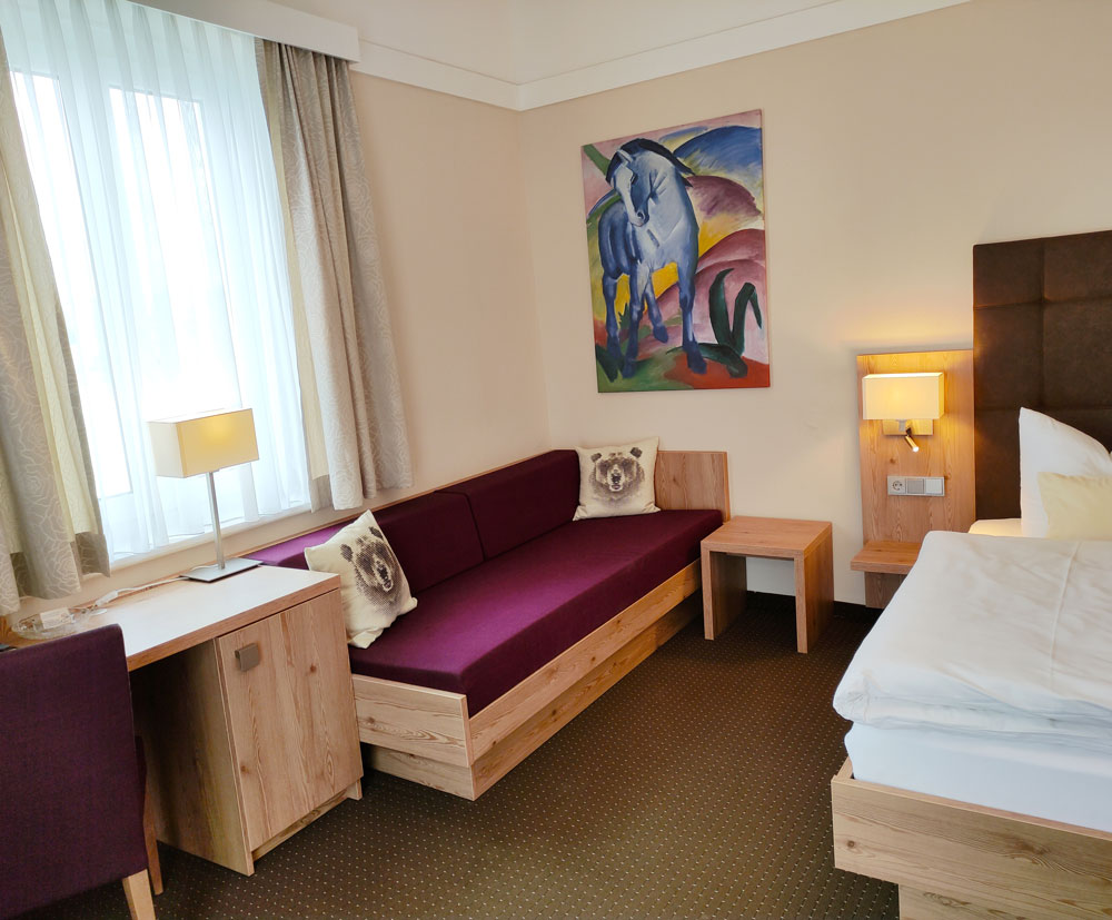 Seehotel Grauer Bär, Doppelzimmer Seeseite Komfort